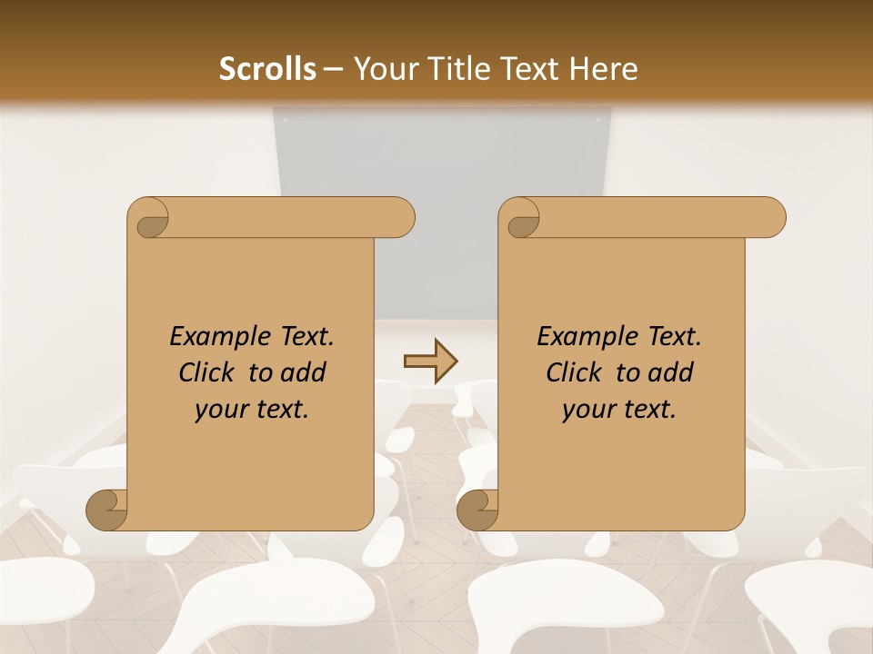 Class Lesson Seat PowerPoint Template