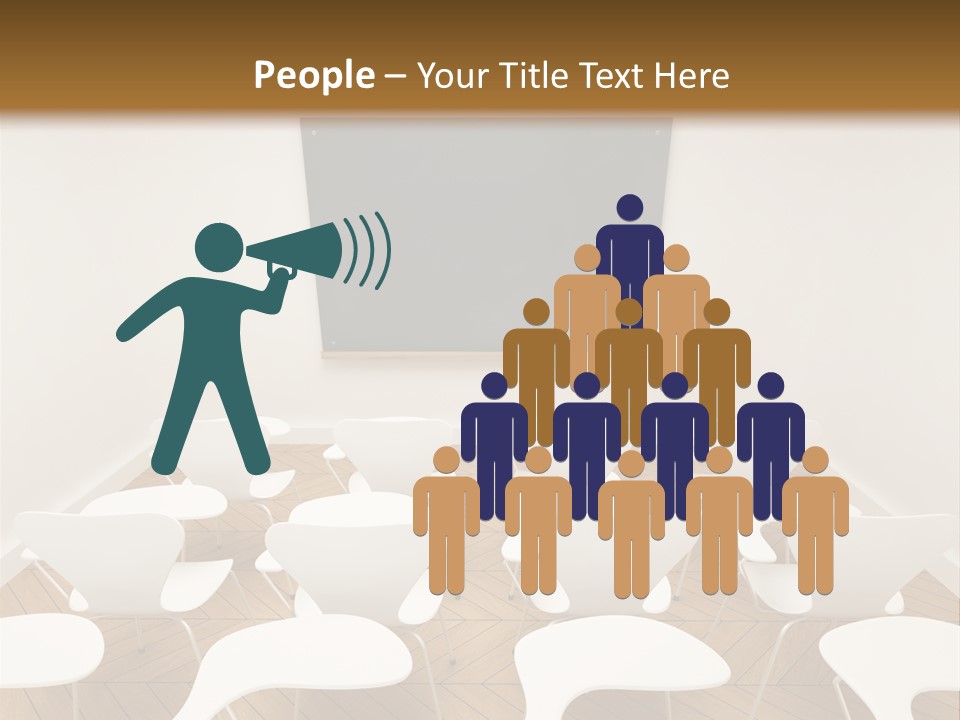 Class Lesson Seat PowerPoint Template