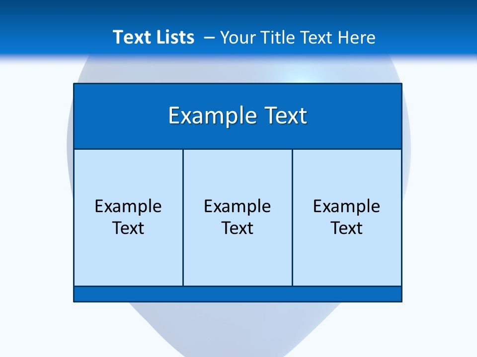 A Blue Balloon With A White Background PowerPoint Template