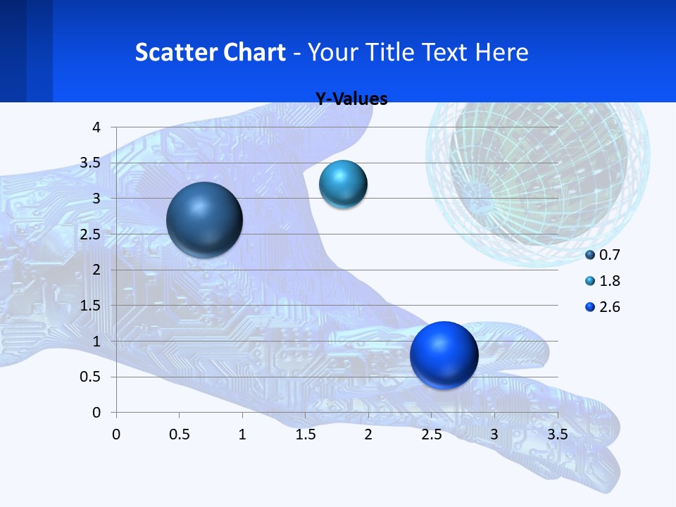 Composition Robot Gadget PowerPoint Template