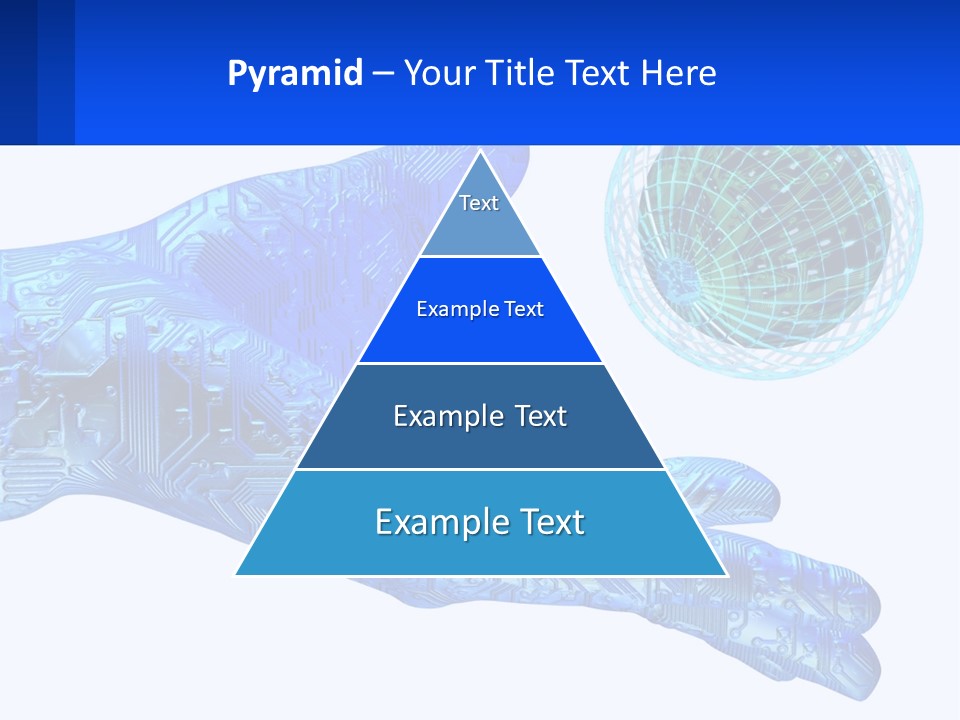 Composition Robot Gadget PowerPoint Template