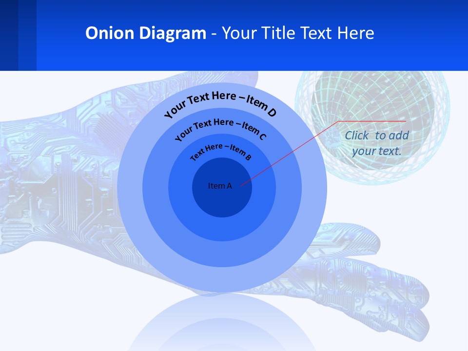 Composition Robot Gadget PowerPoint Template