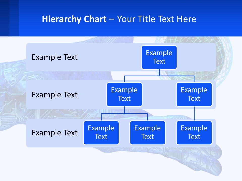 Composition Robot Gadget PowerPoint Template