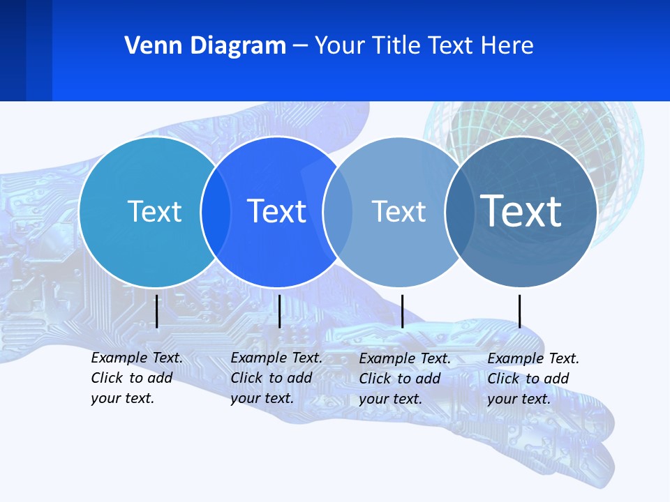 Composition Robot Gadget PowerPoint Template
