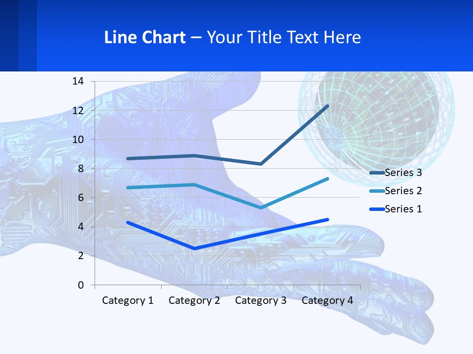 Composition Robot Gadget PowerPoint Template