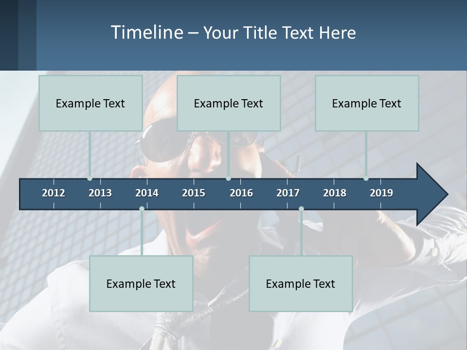 Businessman Upset Frustrated PowerPoint Template