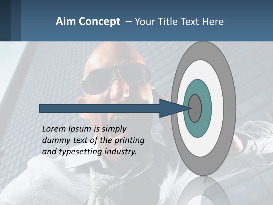 Businessman Upset Frustrated PowerPoint Template