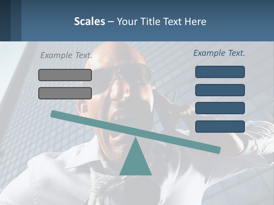 Businessman Upset Frustrated PowerPoint Template