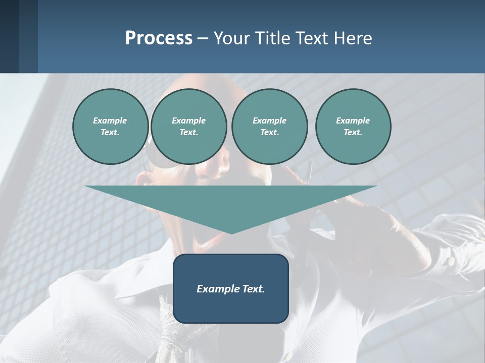 Businessman Upset Frustrated PowerPoint Template