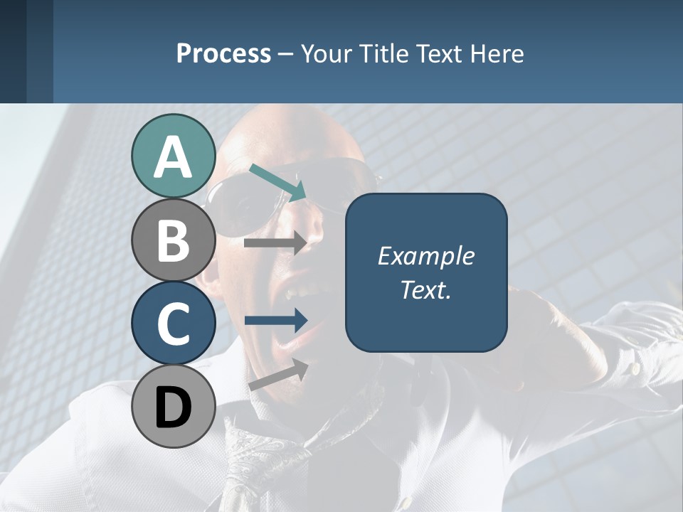 Businessman Upset Frustrated PowerPoint Template