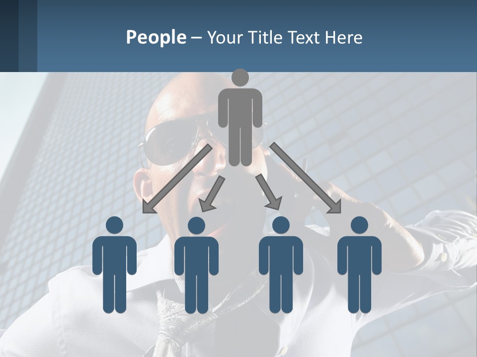 Businessman Upset Frustrated PowerPoint Template