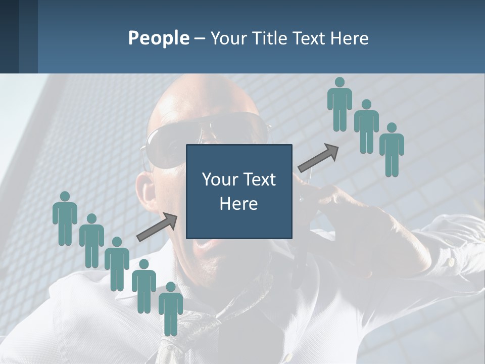 Businessman Upset Frustrated PowerPoint Template