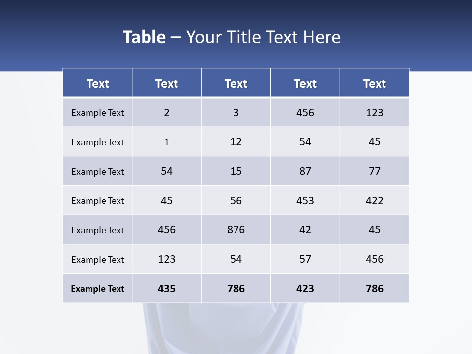 Hand Lad Winner PowerPoint Template