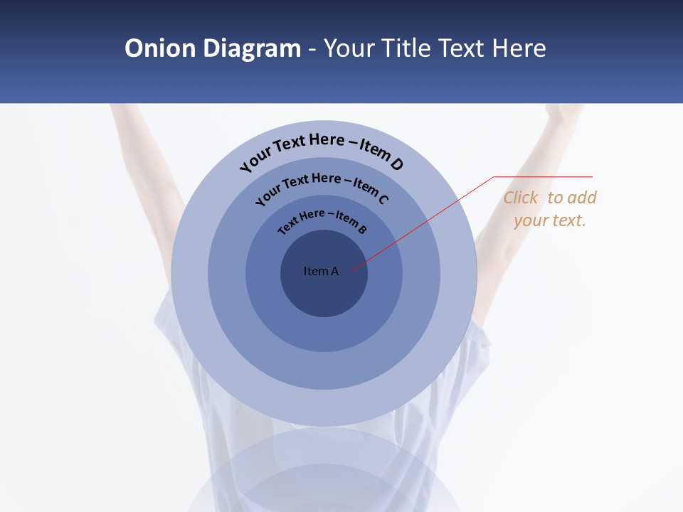 Hand Lad Winner PowerPoint Template