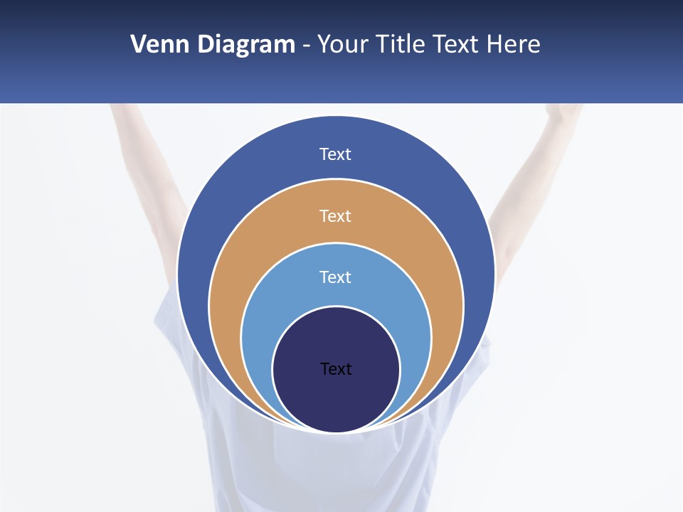 Hand Lad Winner PowerPoint Template