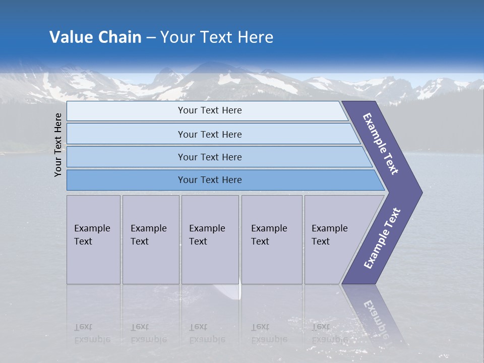 Mountain Glacier Adventure PowerPoint Template