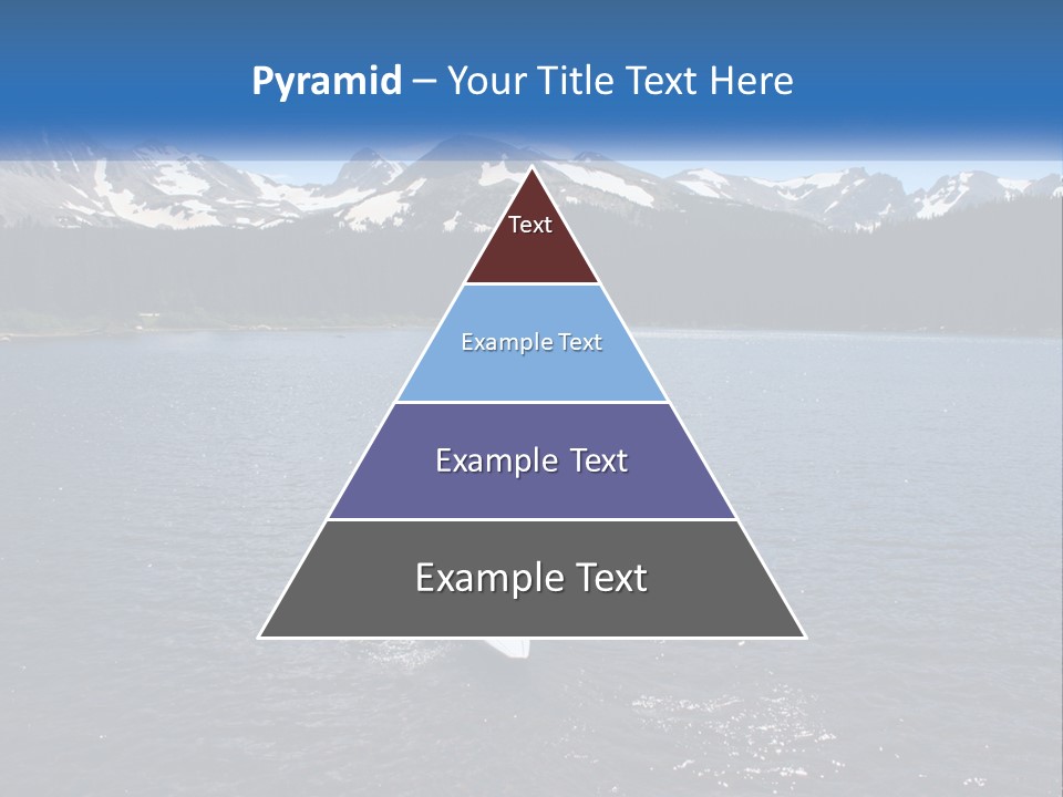 Mountain Glacier Adventure PowerPoint Template
