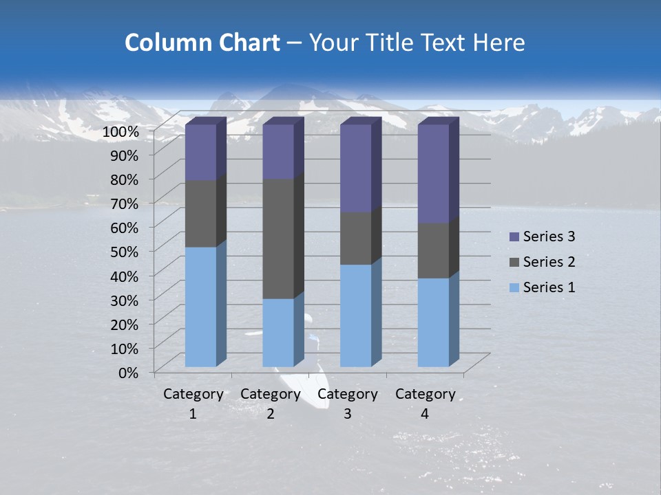 Mountain Glacier Adventure PowerPoint Template