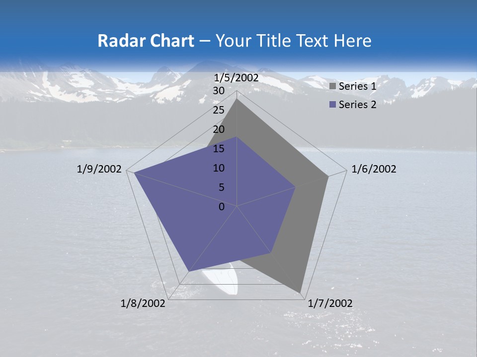 Mountain Glacier Adventure PowerPoint Template