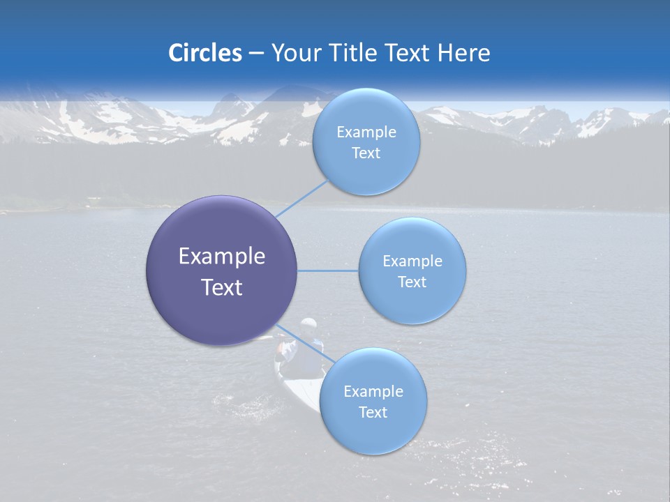 Mountain Glacier Adventure PowerPoint Template