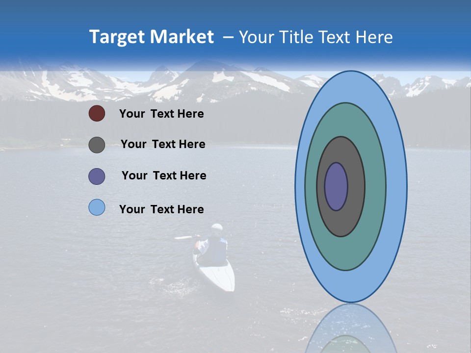 Mountain Glacier Adventure PowerPoint Template