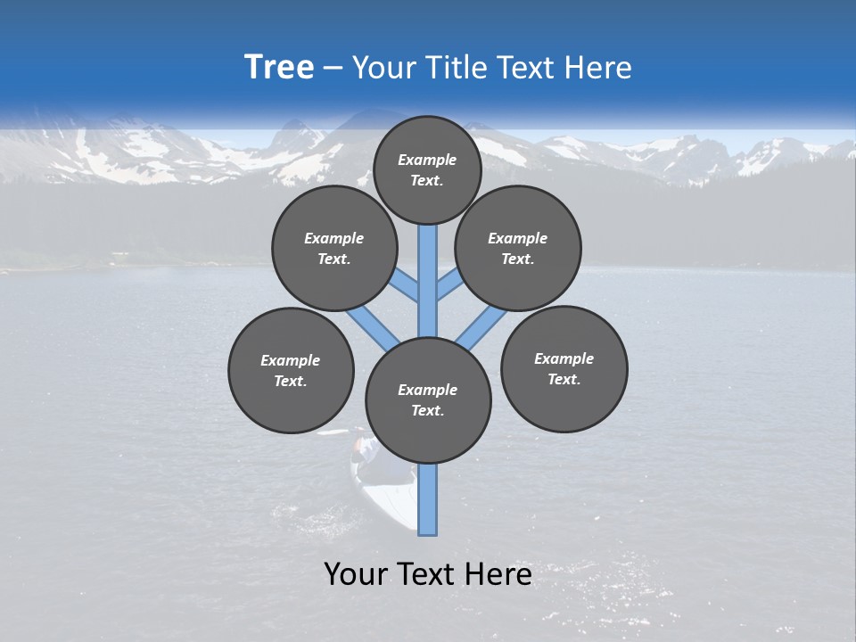Mountain Glacier Adventure PowerPoint Template