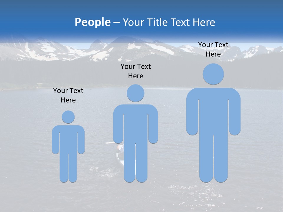 Mountain Glacier Adventure PowerPoint Template