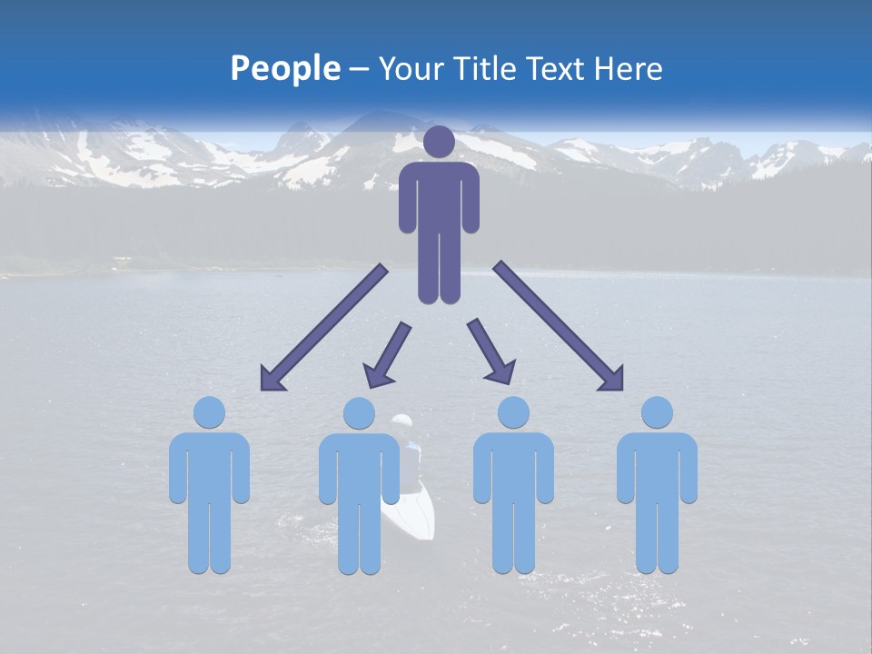 Mountain Glacier Adventure PowerPoint Template