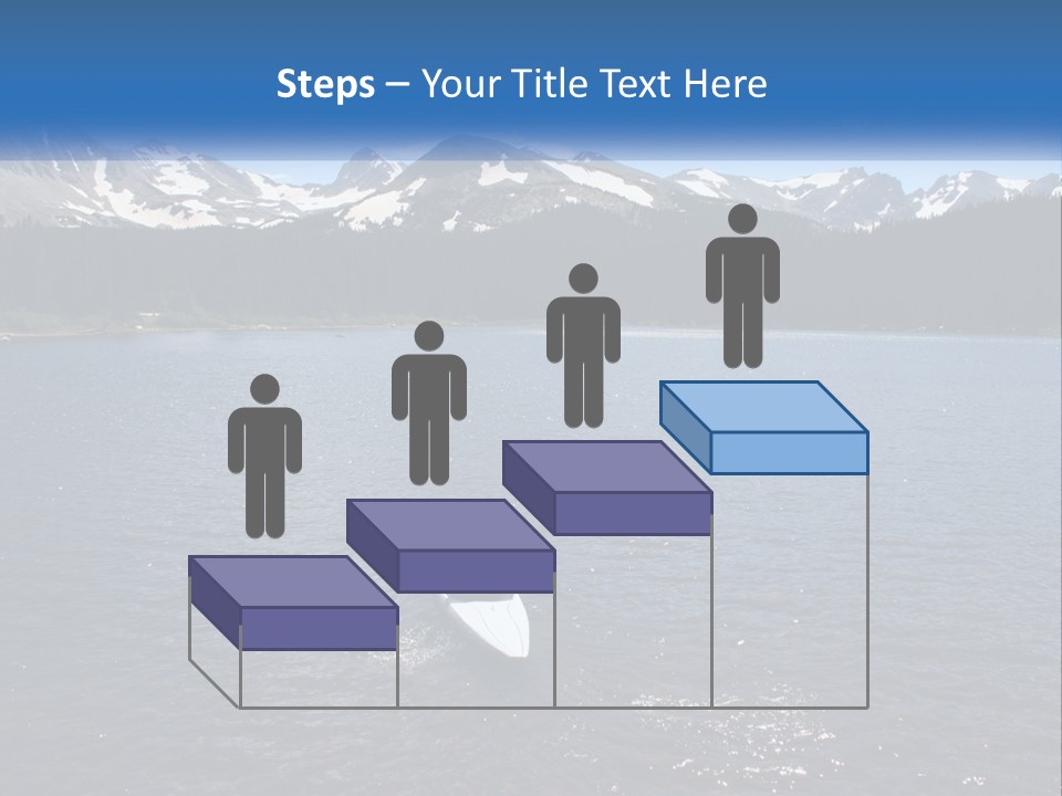 Mountain Glacier Adventure PowerPoint Template