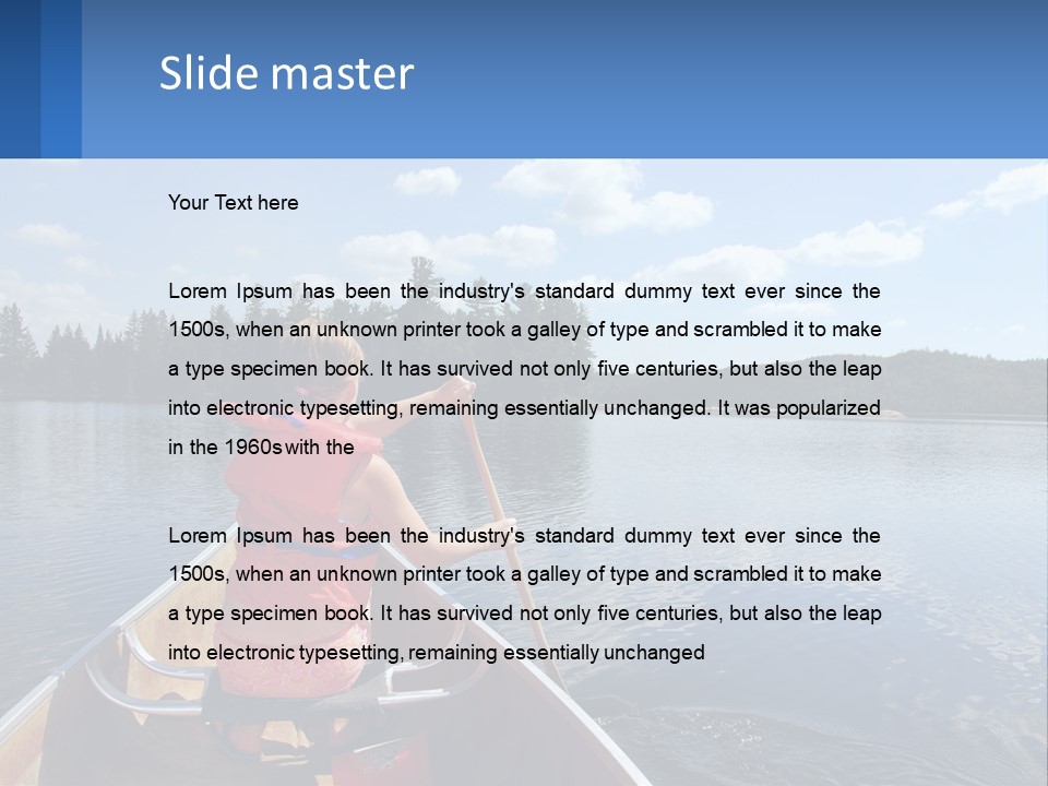 Nature Scenic Fun PowerPoint Template