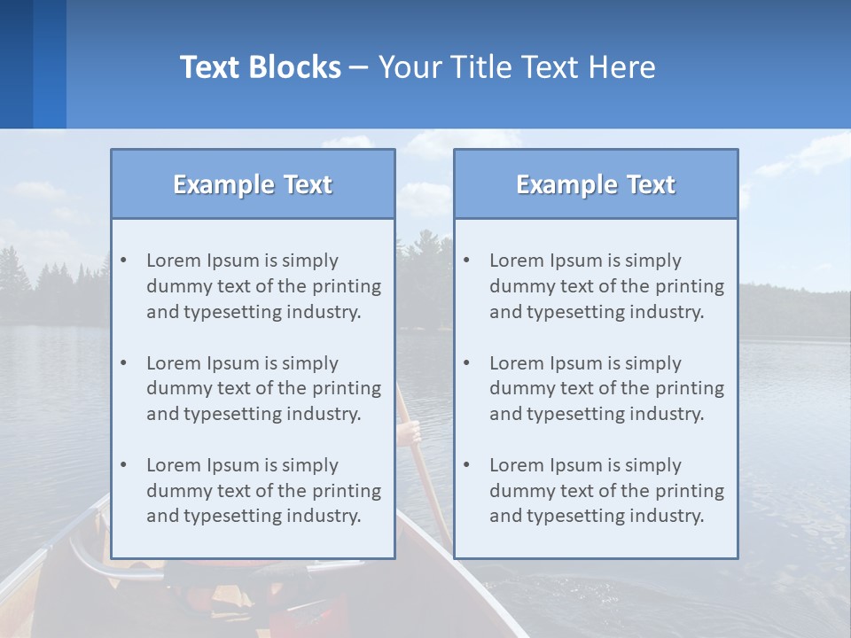 Nature Scenic Fun PowerPoint Template