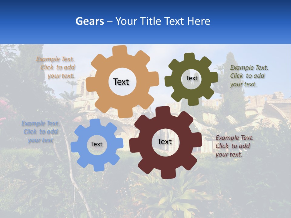 Church Spiritual Monastery PowerPoint Template