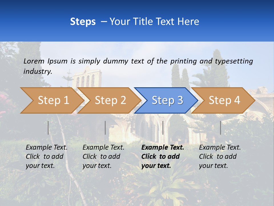 Church Spiritual Monastery PowerPoint Template