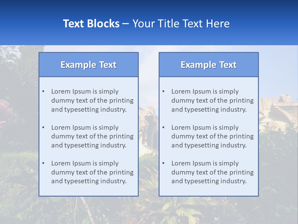 Church Spiritual Monastery PowerPoint Template