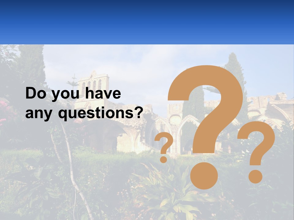 Church Spiritual Monastery PowerPoint Template