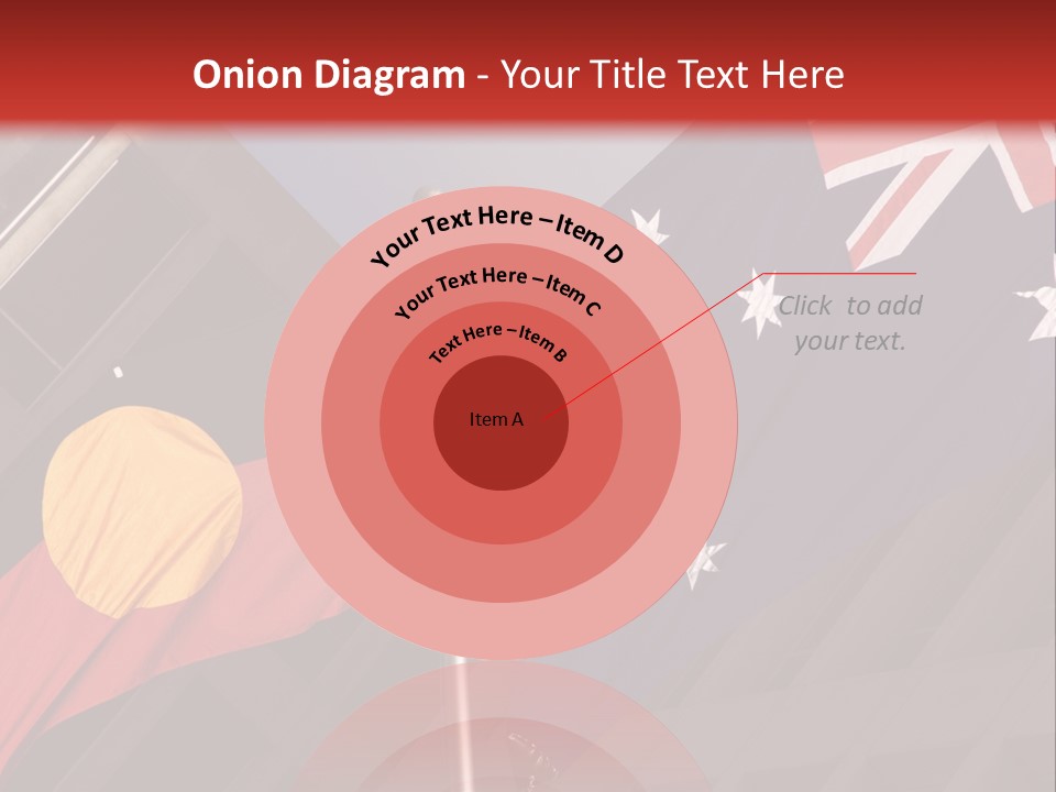 Flag Cooperation White PowerPoint Template