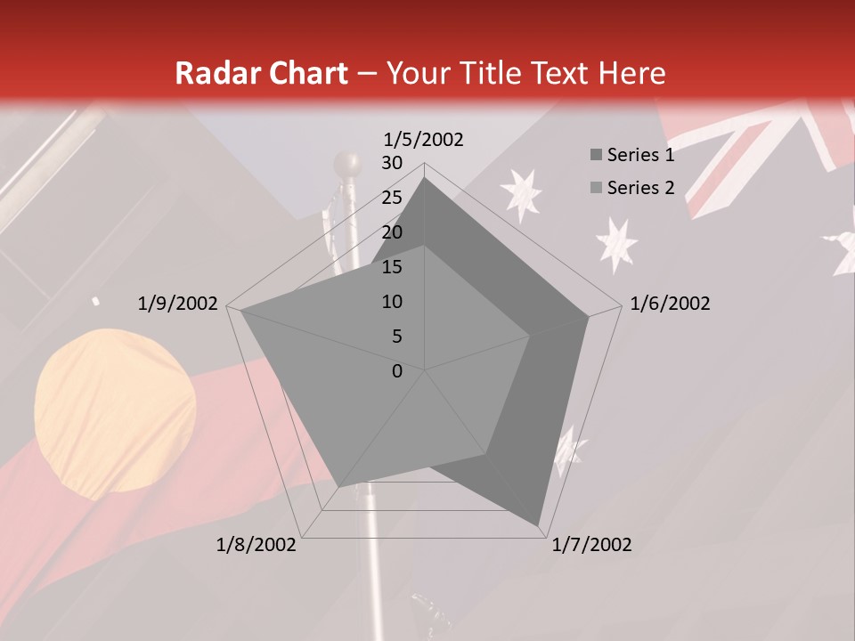 Flag Cooperation White PowerPoint Template