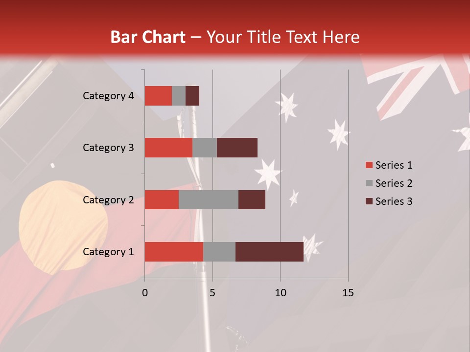 Flag Cooperation White PowerPoint Template