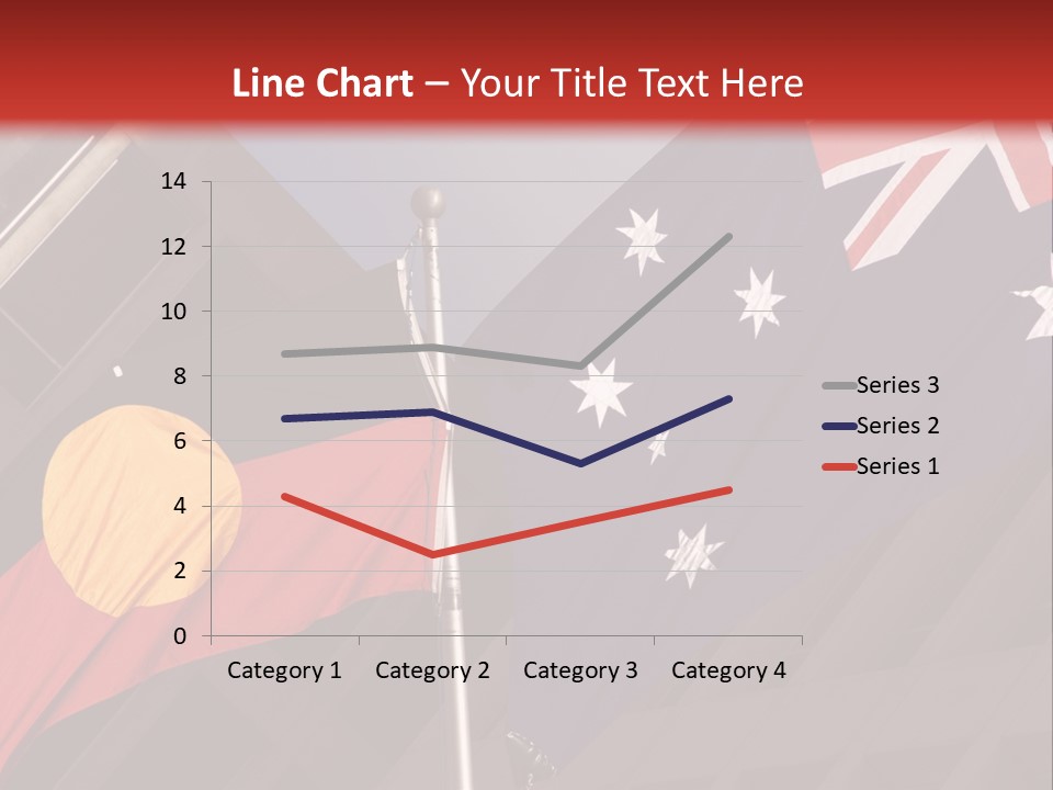 Flag Cooperation White PowerPoint Template
