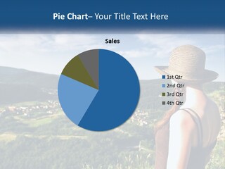 Green Mountains Stand PowerPoint Template