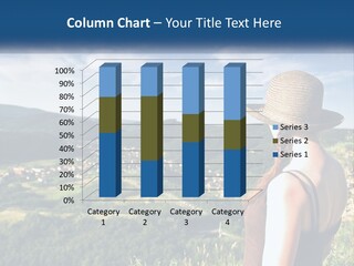 Green Mountains Stand PowerPoint Template