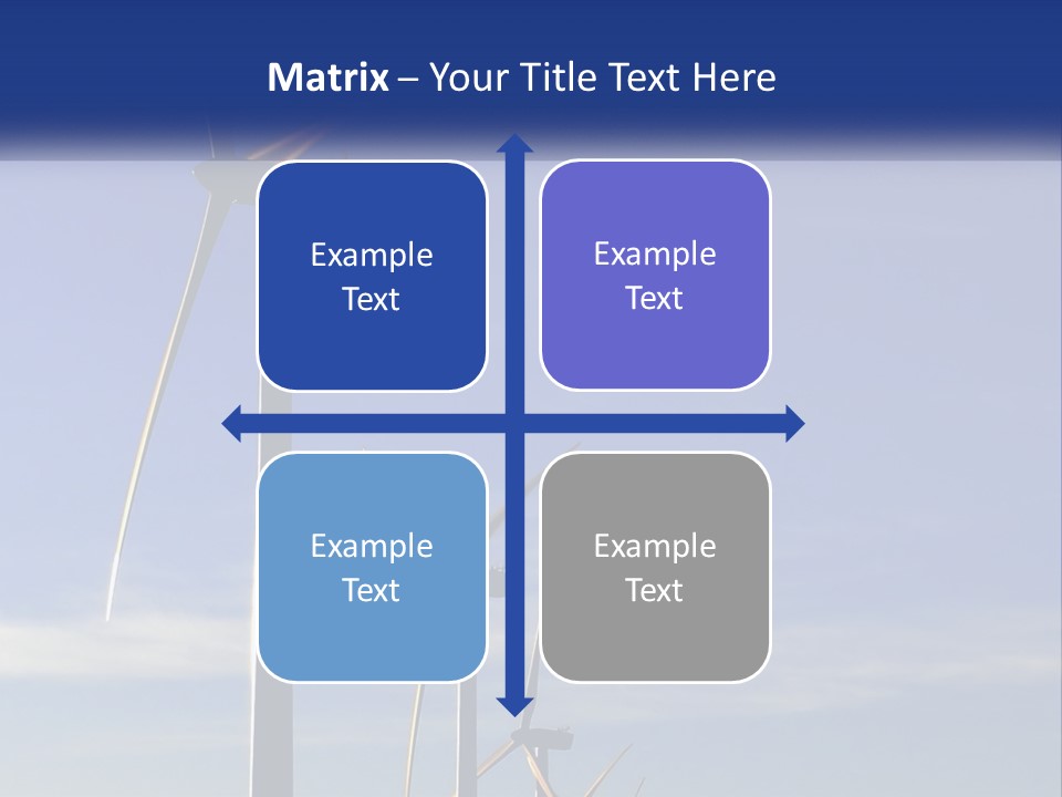 Offshore Enviromental Green PowerPoint Template
