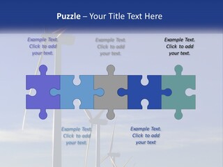 Offshore Enviromental Green PowerPoint Template