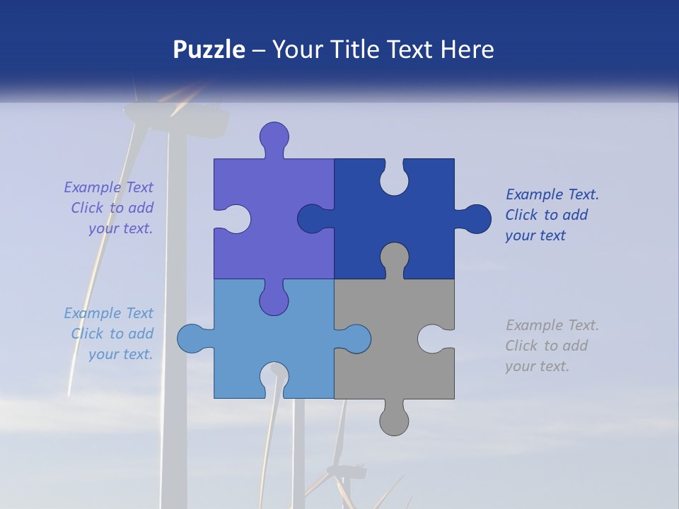 Offshore Enviromental Green PowerPoint Template