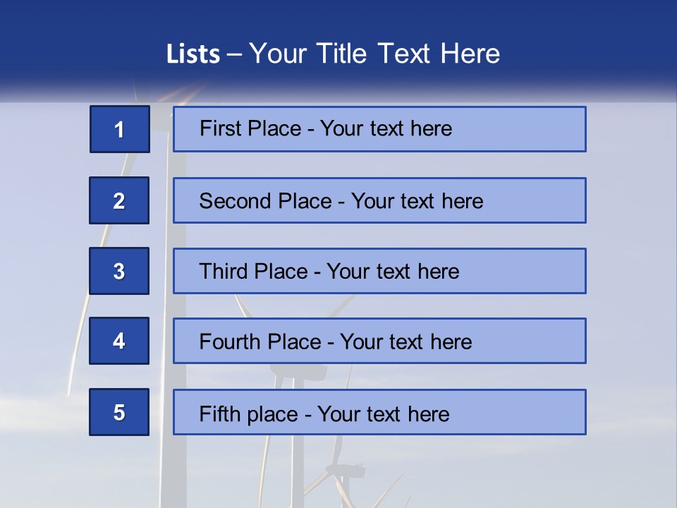 Offshore Enviromental Green PowerPoint Template