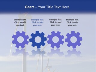 Offshore Enviromental Green PowerPoint Template