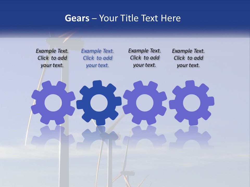 Offshore Enviromental Green PowerPoint Template