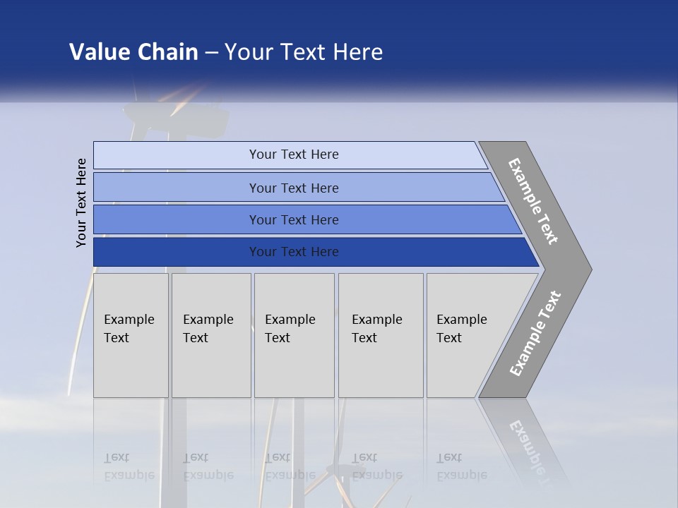 Offshore Enviromental Green PowerPoint Template