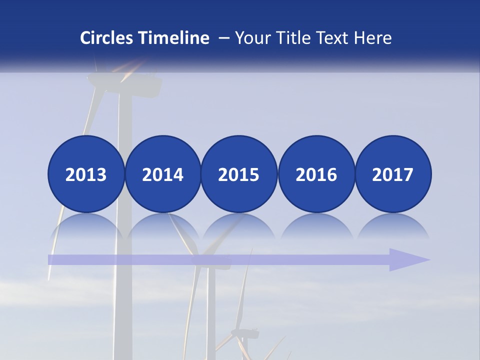 Offshore Enviromental Green PowerPoint Template