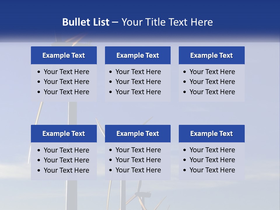Offshore Enviromental Green PowerPoint Template